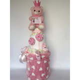  DIAPER CAKE ΠΡΊΓΚΙΠΙΣΣΑ